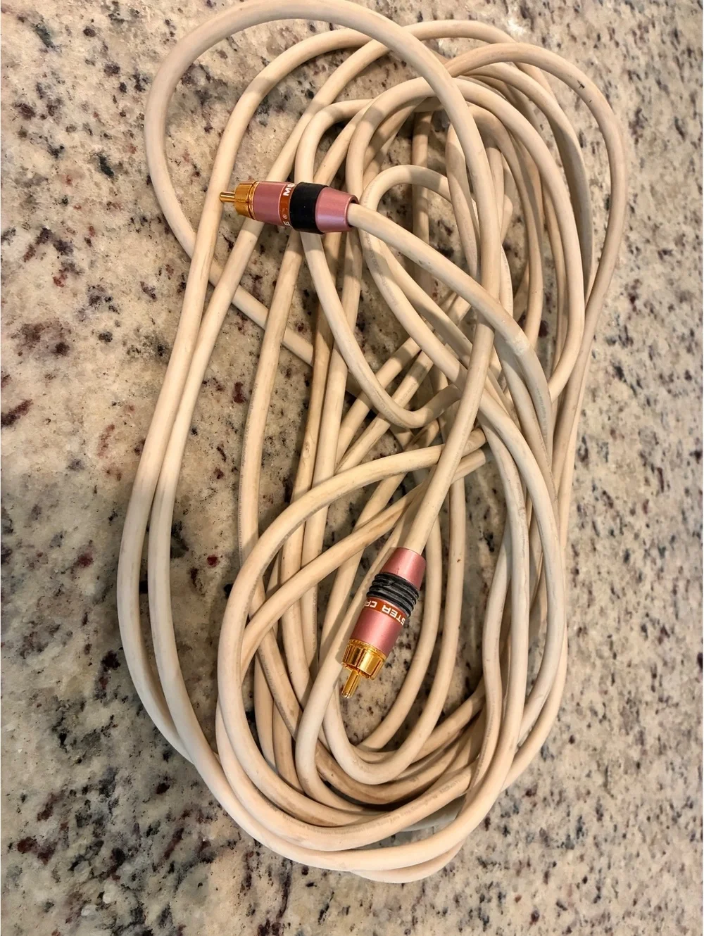Monster RCA Audio Cable with Gold Plated Connectors